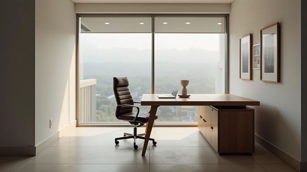 Un environnement de travail calme avec une cabine insonorisée